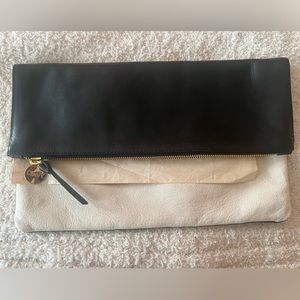 Color block Clare V Clutch